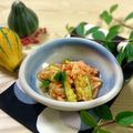 サヤスカマカン's cooksnap of when they made きゅうりのキムチ和えby草津市.