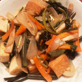 チェリチョコ's cooksnap of when they made 空芯菜と厚揚げの炒めもの.