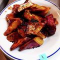 もりしげ屋's cooksnap of when they made 蜂蜜でかんたんタレの大学芋（風）.