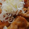 鹿部さっちゃんクック's cooksnap of when they made ねぎたっぷり鶏の甘辛照り焼き丼.