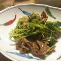 にことん's cooksnap of when they made 三つ葉と豚肉のオイソ炒め.