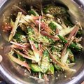 文鳥のマーチ's cooksnap of when they made オクラとみょうが美味しいゴマゴマ〜.