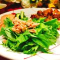 ✽チョコⅠＨ✽'s cooksnap of when they made 長男の水菜にツナを乗せたサラダ？.