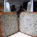 rokutousei's cooksnap of when they made HB ＊ごまあん食パン＊.