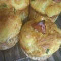 ゆずカフェ's cooksnap of when they made チーズ！チーズ！チーズマフィン.