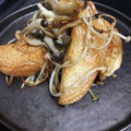 葉月優希's cooksnap of when they made 鮭はらすとえのきのバターソテー.