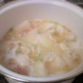 えーちゃんのかか's cooksnap of when they made かぶとベーコンのミルクスープ.