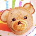 hitomi♪＊'s cooksnap of when they made カワイイ♡クマのホットケーキ♡.