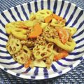 ☆のん☆☆'s cooksnap of when they made 甘辛シャキッと♪豚ミンチと蓮根のきんぴら.