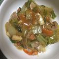 かんじきんぐ's cooksnap of when they made シーフードミックス＊たっぷり野菜の中華丼.
