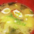ブランシュkuu's cooksnap of when they made 竹輪・大根のお味噌汁♪竹輪が美味♪.