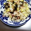 クック6PS3UP☆'s cooksnap of when they made 大根の漬物のチャーハン.