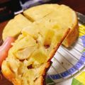 鹿のCookきろく's cooksnap of when they made 林檎さつまいもパウンド(無水鍋QC使用).