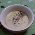 赤い電話's cooksnap of when they made ❁オニオンとベーコンの豆乳スープ❁.