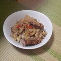 パンダさんでーす。's cooksnap of when they made 炊飯器で✿パエリア.