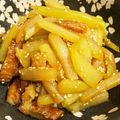 あや　ぱん's cooksnap of when they made はやとうりのきんぴら.