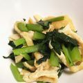 さっさママ's cooksnap of when they made 生姜香る♪小松菜と薄揚げの炒め煮。.