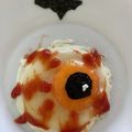 メルボルンちゃん's cooksnap of when they made ハロウィンの朝食に+*目玉焼き*+.