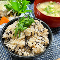 もりはん's cooksnap of when they made しらすと梅とひじきと生姜の炊き込みご飯♪.