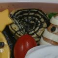 〜お鶴〜's cooksnap of when they made ハロウィン弁当にも♥蜘蛛の巣の卵焼き.