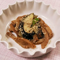 クックHG9V8Y☆'s cooksnap of when they made あっと言う間〜なすとさつま揚げの胡麻和え.