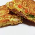かーしゃ's cooksnap of when they made 野菜いっぱいのパンケーキ.
