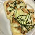 ムーヒツジ's cooksnap of when they made 油揚げの納豆チーズ焼き.