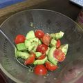 クロ８５'s cooksnap of when they made アボガドとトマトのサラダ.