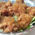 CoffeeCoco's cooksnap of when they made 鶏の竜田揚げ・オニオンペッパーダレ.