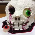 クックTAVE57☆'s cooksnap of when they made ハロウィンパーティー☆立体☆ドクロケーキ.