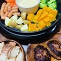 TOMOまる◉U◉'s cooksnap of when they made ホットプレートで簡単♡チーズフォンデュ.