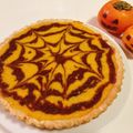papikun's cooksnap of when they made ハロウィンに!カボチャタルト*.