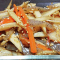 monjimari's cooksnap of when they made 我が家の♡きんぴらごぼう.