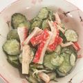 ☆ポコちゃん☆'s cooksnap of when they made きゅうりとカニかまの胡麻マヨ和え.