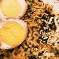 鈴子☆'s cooksnap of when they made 海苔ラミョン(サリ麺で混ぜそば)えごま油.