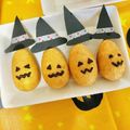 ryumi58's cooksnap of when they made ハロウィン☆ミニアメリカンドッグおばけ君.