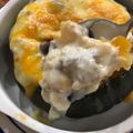 はなぴっち's cooksnap of when they made *坊ちゃんかぼちゃのミートグラタン*.