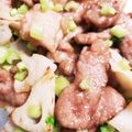 ekolu64's cooksnap of when they made ご飯に合う！豚肉とレンコンの照り焼き炒め.