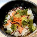 あい♪らんど's cooksnap of when they made 居酒屋の味★わさび鮭茶漬け★.