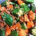 ForestGump's cooksnap of when they made 作り置き、オクラと人参の胡麻生姜和え。.