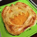 く～まり's cooksnap of when they made ハロウィンに型要らず簡単パンプキンパイ♪.