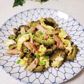 ハント☆'s cooksnap of when they made ゴーヤ卵カニカマ★お手軽ゴーヤチャンプル.