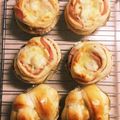 シトラスきょうこ's cooksnap of when they made 可愛い・あみパン♥卵入りふかふかHB生地.