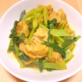 ステルトミチル's cooksnap of when they made 簡単ササッと！小松菜と鶏肉のカレー炒め♪.