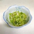 寝たろー's cooksnap of when they made 絶品♪キャベツのナムル【作り置き】.
