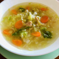 マルんちの丸顔's cooksnap of when they made ≪簡単≫ぽかぽか◎白菜とツナのスープ.