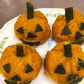 のんくろ☆'s cooksnap of when they made ハロウィン★かぼちゃのクリチ茶巾サラダ.