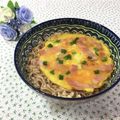 toraちゃん♪'s cooksnap of when they made インスタント拉麺 ネギ玉withベーコン.