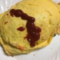 ちゃぎー's cooksnap of when they made ふんわり卵♡ウインナーと人参のオムライス.