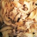 おケロ☆'s cooksnap of when they made 夜ご飯に！豚バラ肉と玉ねぎの甘辛炒め.
